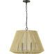 Sterling 6 Light 24.3 inch Matte Black Indoor Pendant Ceiling Light